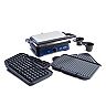 Blue Diamond Ceramic Nonstick Electric Sizzle Griddle with Grill ...