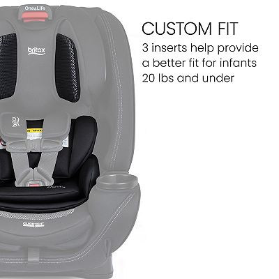 Britax One4Life All-in-One Car Seat with ClickTight Installation + SafeWash Fabrics - Cool-Flow Carbon