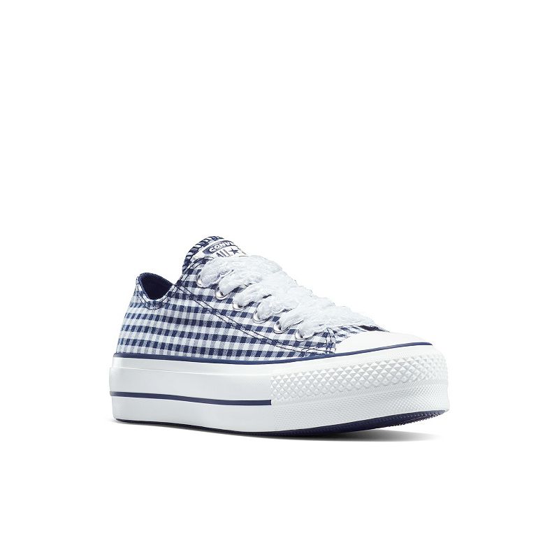 Converse Chuck Taylor All Star Lift OX Women's Platform Shoes, Size: 5, Blue