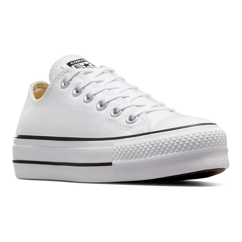 Converse Chuck Taylor All Star Lift OX Women's Platform Shoes, Size: 8.5, White