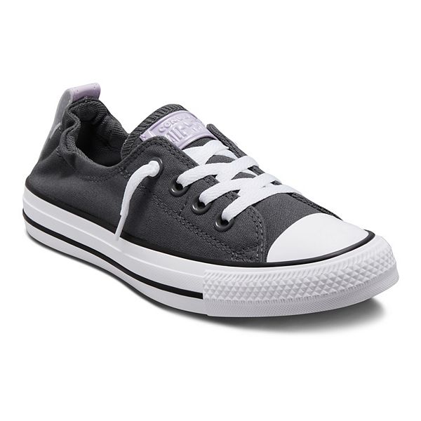 converse black slip ons