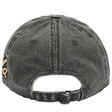 Women's Godzilla Side Embroidery Grey Dye Hat