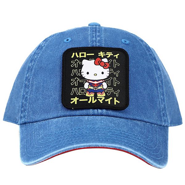 Women s Hello Kitty Patch Pigment Dye Hat