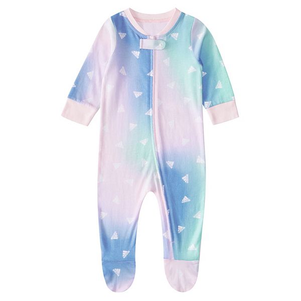 Baby Girl adidas Tie Dyed Sleep & Play