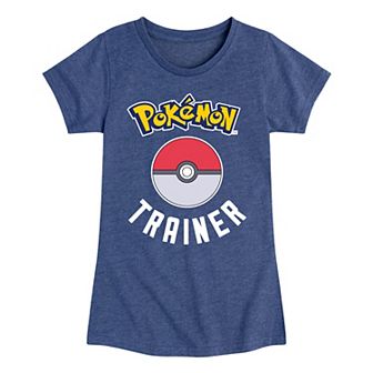 Girls 7-16 Pokemon Trainer Pokeball Graphic Tee