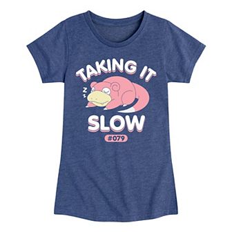 Girls 7-16 Pokemon Slowpoke Graphic Tee
