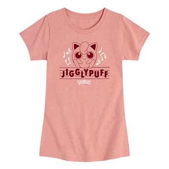 Girls 7-16 Pokemon Jigglypuff Graphic Tee