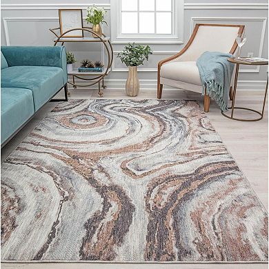Rugs America Mason Brooks Celestia River Reflection Area Rug