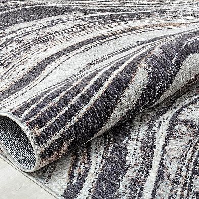 Mason Brooks Celestia Contemporary Abstract Area Rug