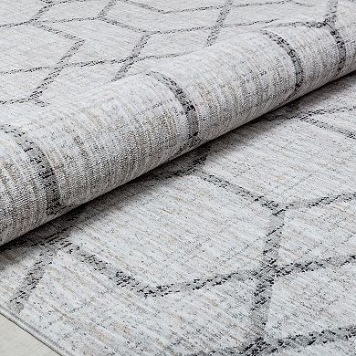 Mason Brooks Celestia Contemporary Geometric Area Rug