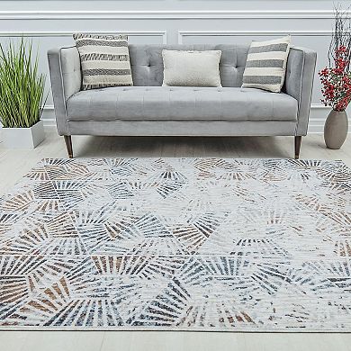 Mason Brooks Celestia Contemporary Abstract Area Rug