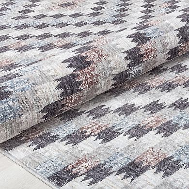 Mason Brooks Celestia Contemporary Geometric Area Rug