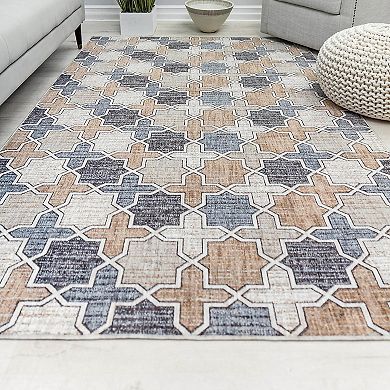 Mason Brooks Celestia Contemporary Geometric Area Rug