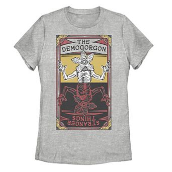Juniors' Stranger Things "The Demogorgon" Graphic Tee