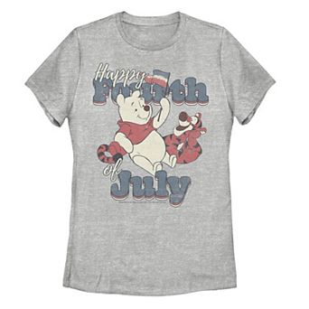 Disney's Winnie The Pooh Juniors' "Happy Fourth" Graphic Tee