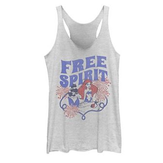 Disney's Little Mermaid Juniors' "Free Spirit" Graphic Tank Top