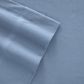 Micro Flannel® Solid Sheet Set with Pillowcases