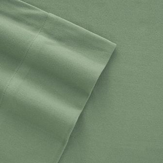 Micro Flannel® Solid Sheet Set with Pillowcases