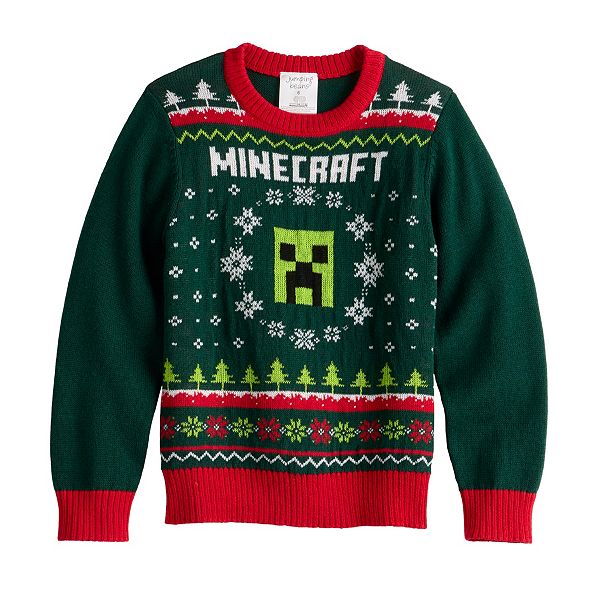 Minecraft sweater discount