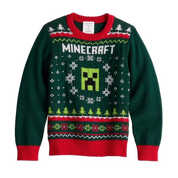 Minecraft on sale christmas sweater