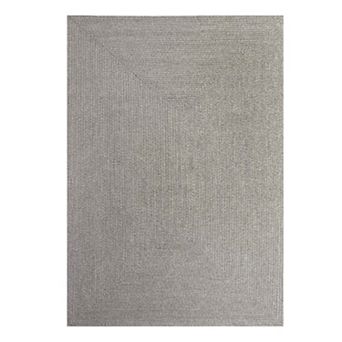 Superior Modern Rustic Bohemian Reversible Multi-Tone Braided Indoor Outdoor Area Rug