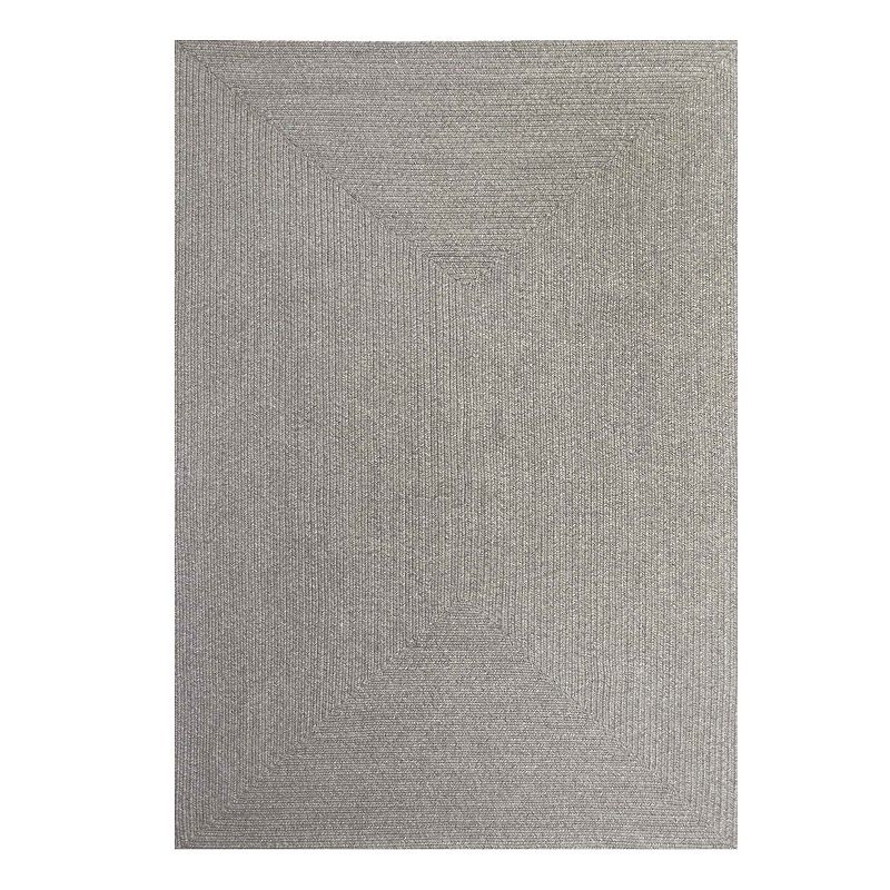 Superior Braided Solid Indoor/ Outdoor Area Rug  3  x 5   Canvas