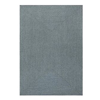 Superior Modern Rustic Bohemian Reversible Multi-Tone Braided Indoor Outdoor Area Rug