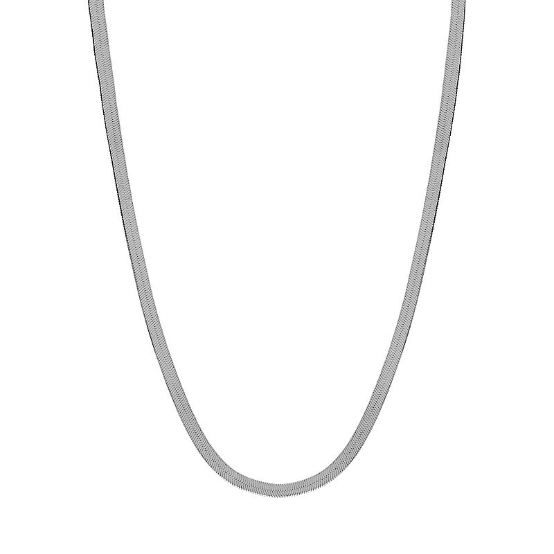 Jordan Blue Mens 10k Gold 3.2 mm Herringbone Necklace, Womens, Size: 20