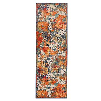 Superior Modern Abstract Splatter Indoor / Outdoor Area Rug