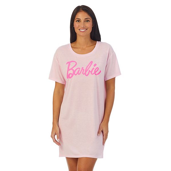 Women's Barbie Character Short Sleeve Pajama Sleepshirt