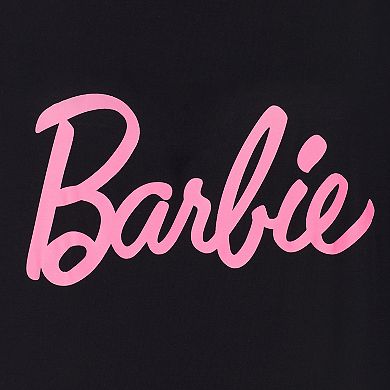 Plus Size Barbie Character Short Sleeve Pajama Sleepshirt