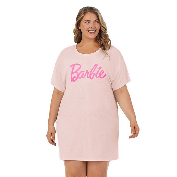 Plus size discount barbie t shirt