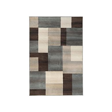 Superior Clifton Modern Patchwork Geometric Indoor Area Rug