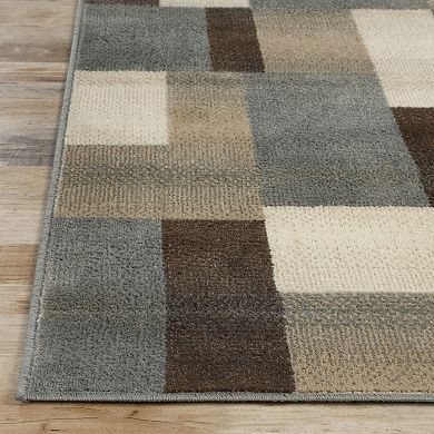 Superior Clifton Modern Patchwork Geometric Indoor Area Rug