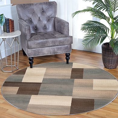 Superior Clifton Modern Patchwork Geometric Indoor Area Rug