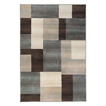 Superior Clifton Modern Patchwork Geometric Indoor Area Rug