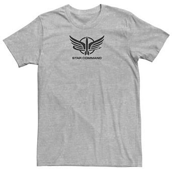 Big & Tall Disney / Pixar Lightyear The Star Command Logo Tee