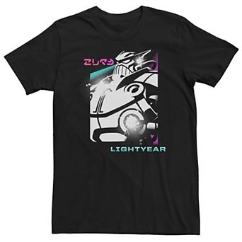 Big & Tall Disney / Pixar Lightyear Emperor Zurg Spray Torso Tee