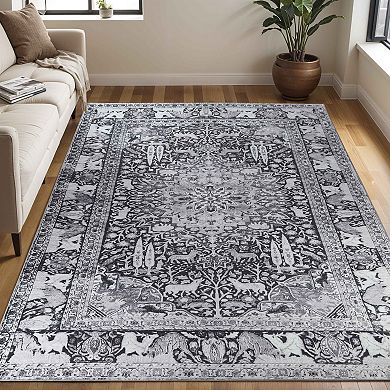 Superior Copley Ornate Medallion Modern Indoor Area Rug