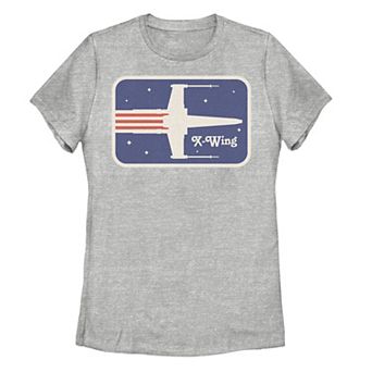 Disney's Star Wars Juniors' X-Wing Patriotic Graphic Tee