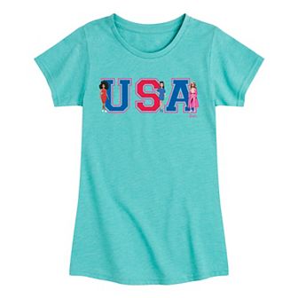 Girls 7-16 Barbie® Americana USA Graphic Tee