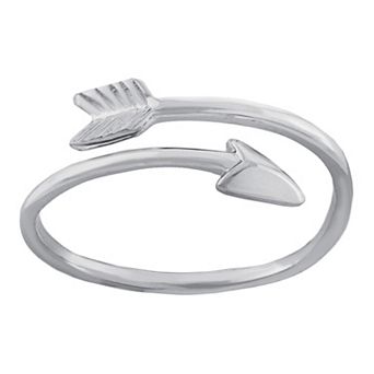 Main and Sterling Sterling Silver Arrow Bypass Ring