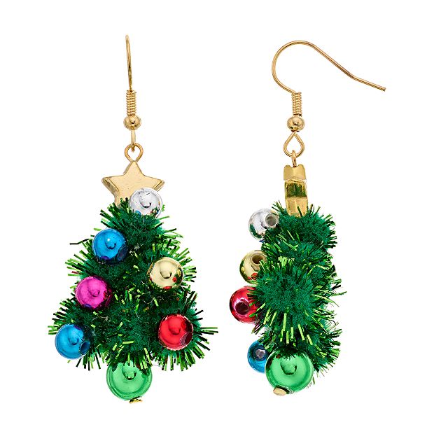 Kohls christmas earrings sale