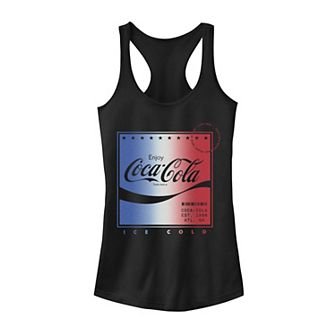 Juniors' Coca-Cola Enjoy Coca Cola Ice Cold Racerback Tank Top