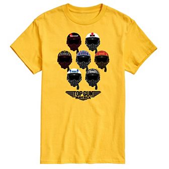 Men's Top Gun Maverick Aviator Helmets Tee