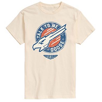 Men's Top Gun Maverick Talk To Me Goose Tee