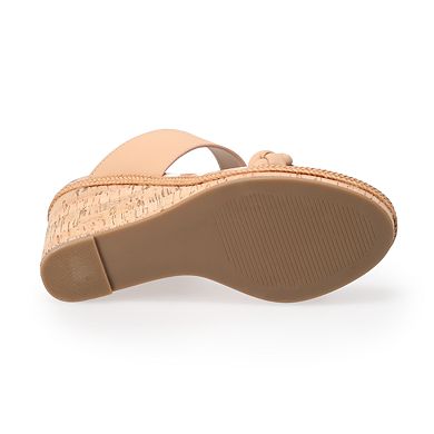 DRAPER JAMES RSVP™ Charlotte Women's Wedge Sandals