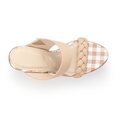 DRAPER JAMES RSVP™ Charlotte Women's Wedge Sandals