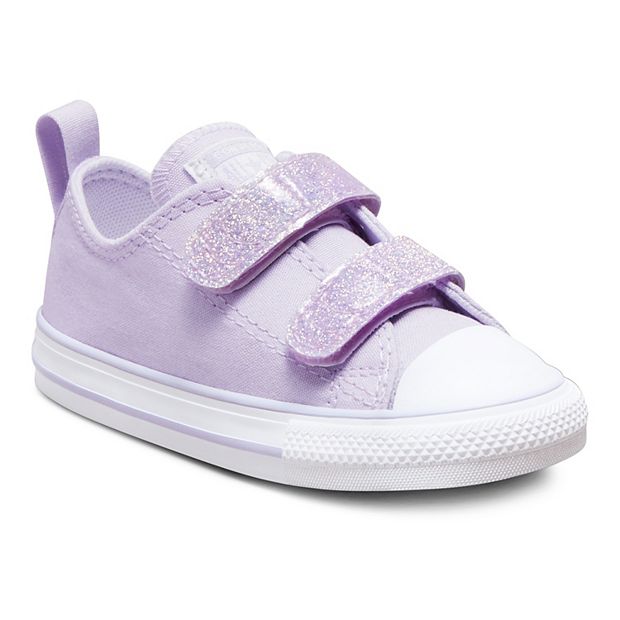 Childrens purple hot sale converse shoes