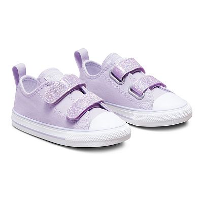 Infant glitter converse velcro best sale